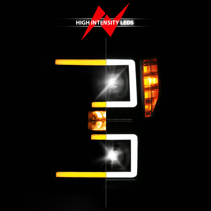 ANZO 20-22 Ford Super Duty (Halogen) Z-Series Full LED Proj Headlights SeqSig - Driver Side ONLY 111620X-L 111620X-L User 1