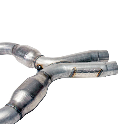 BBK Performance 05-10 Ford Mustang 2-3/4 Short X-Pipe W/Converters 1637 User 1