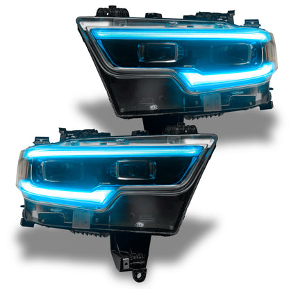 ORACLE Lighting Oracle 19-21 RAM 1500 Projector LED Headlight DRL Upgrade Kit - ColorSHIFT RGBW+A w/ BC1 Controller 1448-335 1448-335 Photo - out of package