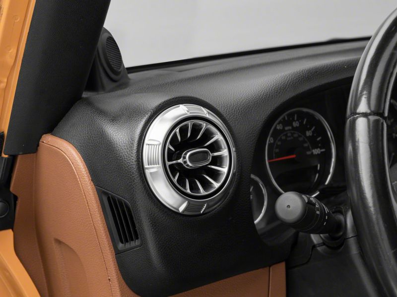 Raxiom 11-18 Jeep Wrangler JK LED Ambient Vent Lighting Kit J139322 J139322 Photo - Close Up
