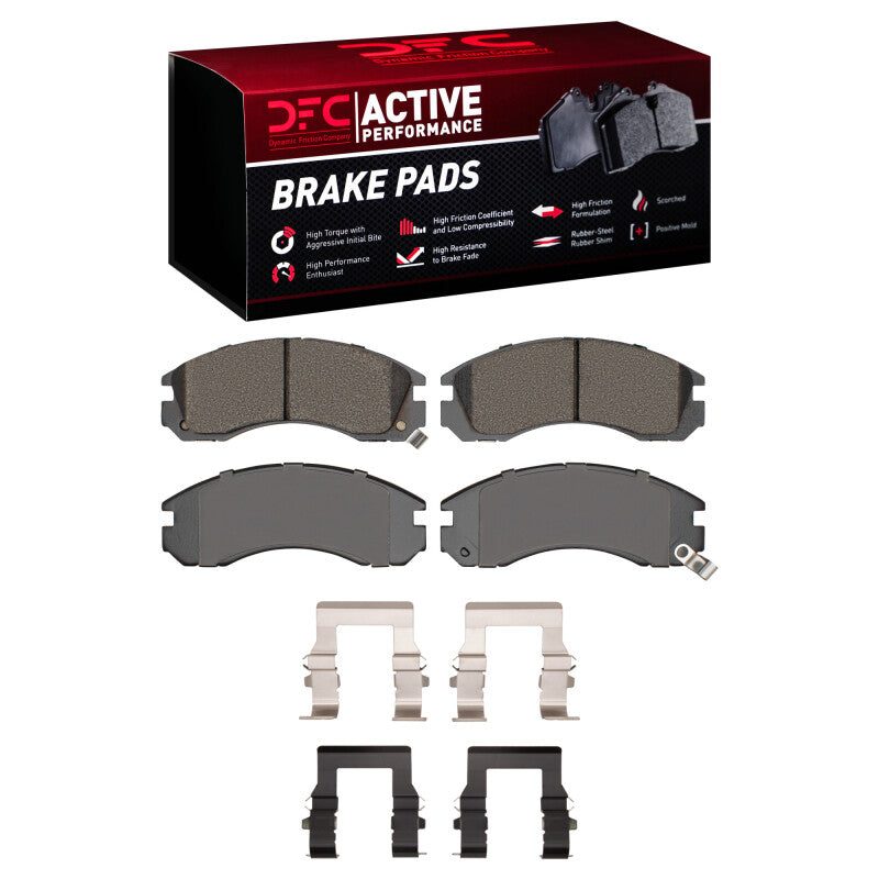 DFC DFC Active Performance Pads Brakes, Rotors & Pads Brake Pads - Performance main image
