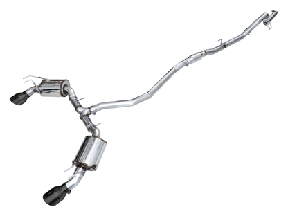 AWE Tuning 22+ Honda Civic Si/Acura Integra Touring Edition Catback Exhaust - Dual Diamond Black Tip 3015-33331 3015-33331 Photo - Primary
