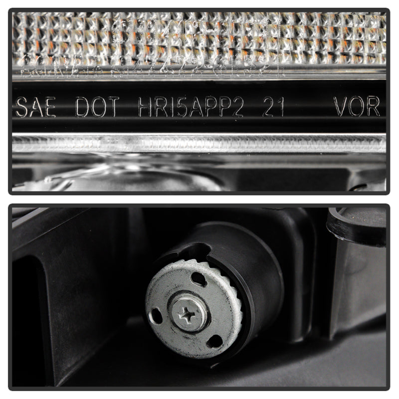 SPYDER Ford F150 20-21 Quad High-Power LED Module - Black (PRO-YD-FF15021HALAP-SBSEQ-BK) 5088833 5088833 User 5