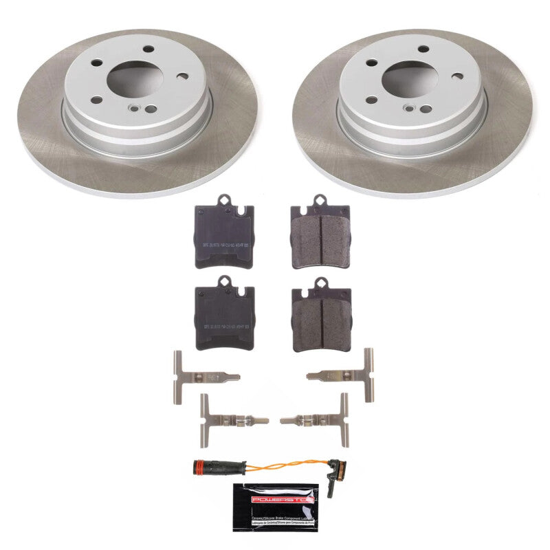 PowerStop Power Stop 10-11 Mercedes-Benz SLK350 Rear Semi-Coated Rotor Kit SC6698 SC6698 Photo - Primary