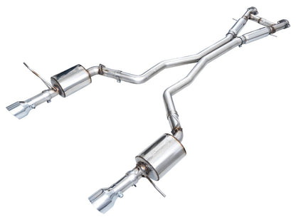 AWE Tuning 18-23 Dodge Durango SRT & Hellcat Touring Edition Exhaust - Chrome Silver Tips 3015-32952 3015-32952 Photo - Primary