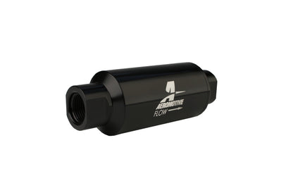 Aeromotive 100 Micron, ORB-10 Black Fuel Filter 12324 Photo - out of package