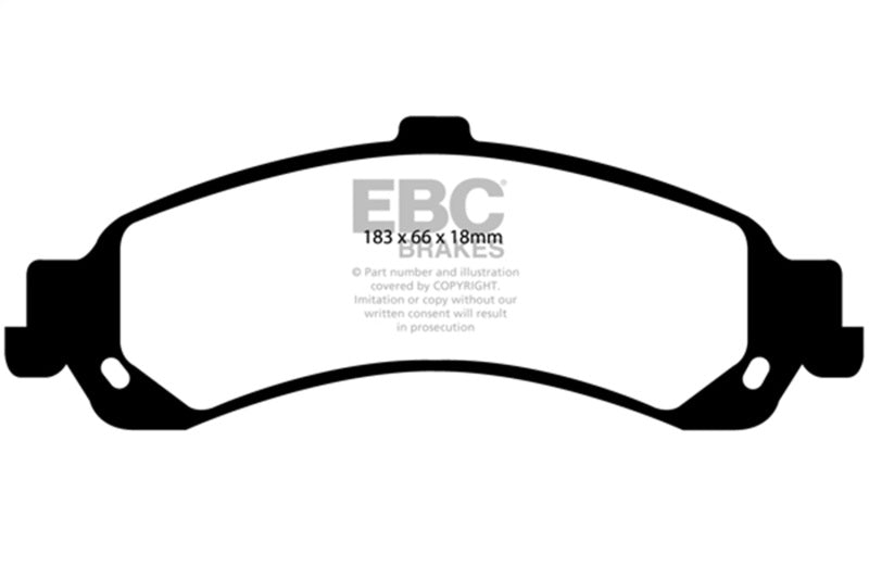 EBC Disc Brake Pad Set UD834 Photo - Primary