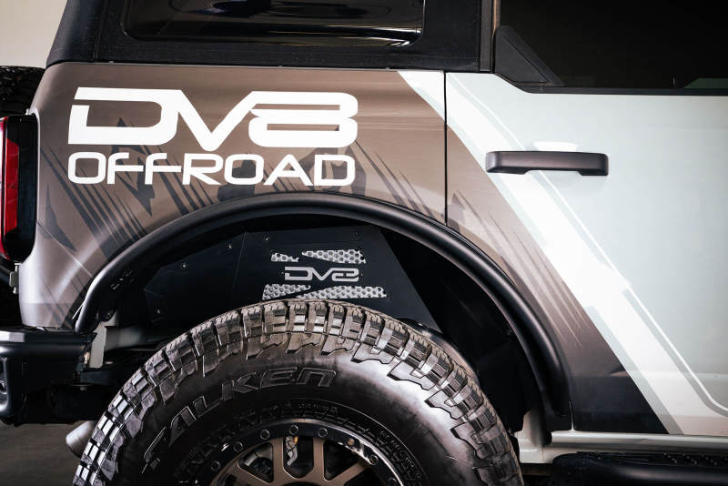 DV8 Offroad 21-22 Ford Bronco Rear Inner Fender Liners INFEND-05RB INFEND-05RB Photo - Unmounted