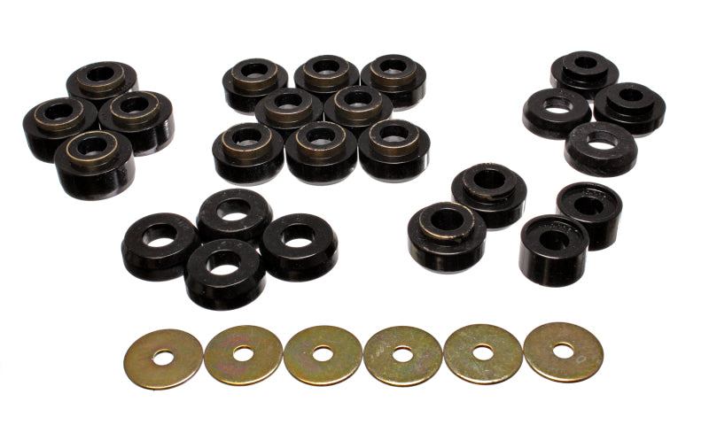 Energy Suspension Body Mount Set Black Chevrolet Caprice All 1991-1996 3.4145G Photo - Primary