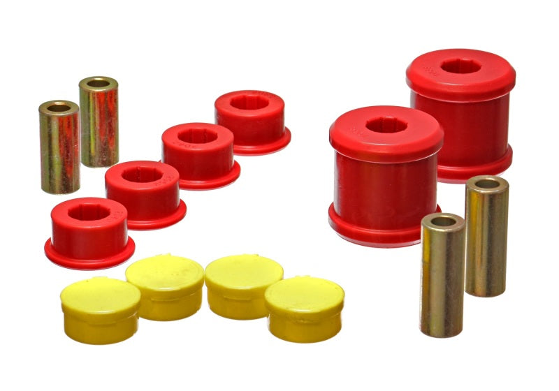 Energy Suspension Trailing Arm Bushing Set Red Subaru Impreza WRX 2002-2007 19.7101R Photo - Primary