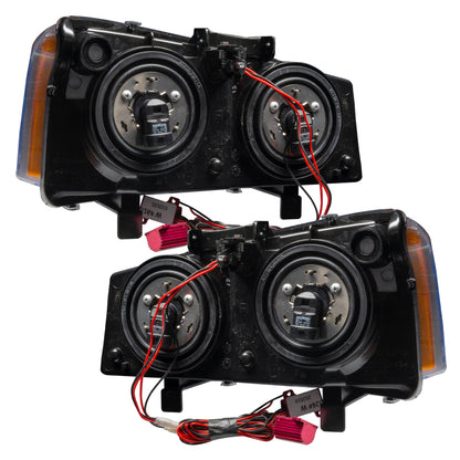 ORACLE Lighting 03-06 Chevrolet Silverado Pre-Assembled LED Halo Headlights -UV/Purple 7197-007 7197-007 Photo - Close Up