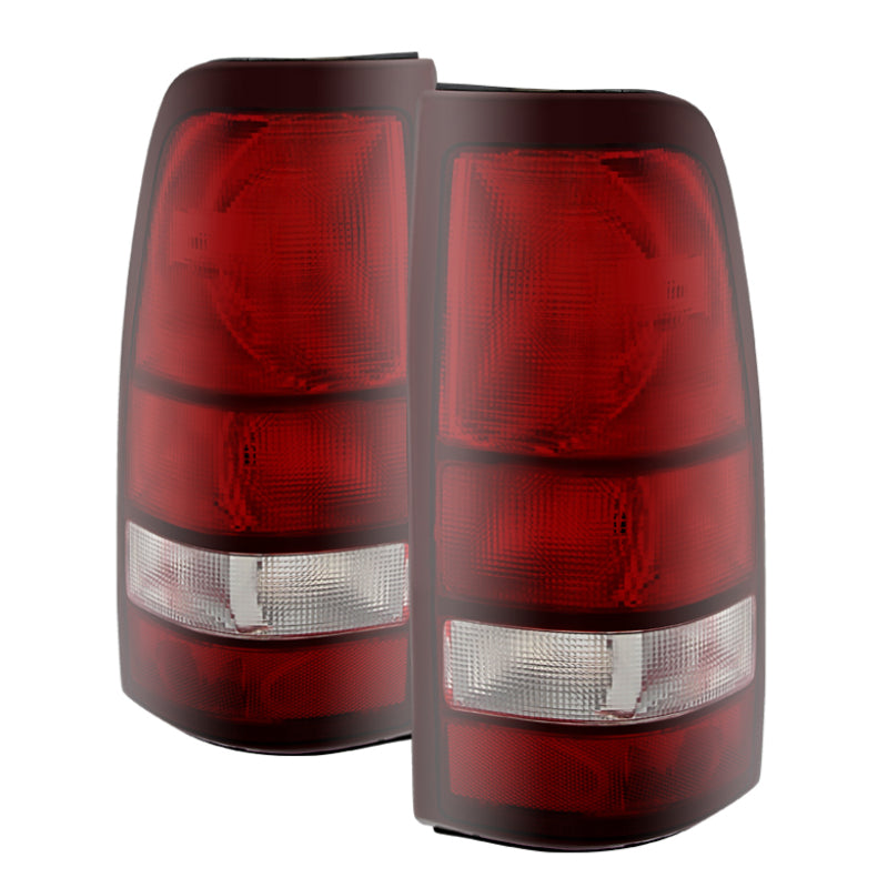 SPYDER Xtune Chevy Silverado 99-02 / GMC Sierra 99-06 OE Style Tail Lights Red Smoke ALT-JH-CS99-OE-RSM 9027161 9027161 Photo - Primary