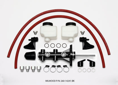 Wilwood Tandem Remote Master Cylinder - 7/8" Bore, Black 260-14241-BK Photo - Primary