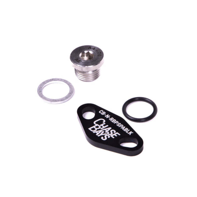 Chase Bays Hicas Power Steering Pump Block Off CB-N-HICASBLOCK CB-N-HICASBLOCK User 1