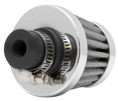 Spectre Breather Filter 10mm Flange / 2in. OD / 1-3/4in. Height - White 3998 3998 Photo - out of package