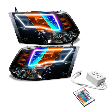 ORACLE Lighting 09-18 Ram 1500 Sport Pre-Assembled ColorSHIFT w/Switchback Halo Headlights 8906-504 8906-504 Photo - Primary