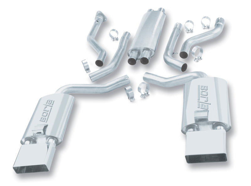 Borla 92-96 Chevrolet Corvette Hatchback/Conv 5.7L 8cyl 4/6 Spd Touring SS Catback Exhaust 14385 14385 Photo - Primary