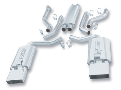 Borla 92-96 Chevrolet Corvette Hatchback/Conv 5.7L 8cyl 4/6 Spd Touring SS Catback Exhaust 14385 14385 Photo - Primary