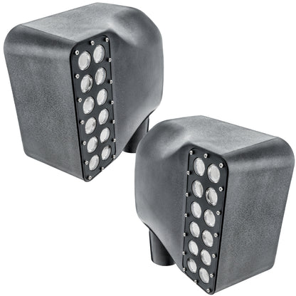 ORACLE Lighting Oracle Jeep Wrangler JK Off-Road Side Mirrors - 6000K 5751-001 5751-001 Photo - Close Up