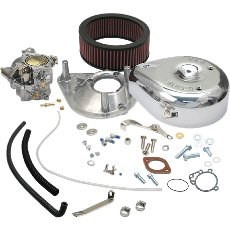 S&S Cycle 66-84 BT Super E Carburtetor Kit w/o Manifold & Mounting Hardware 11-0418