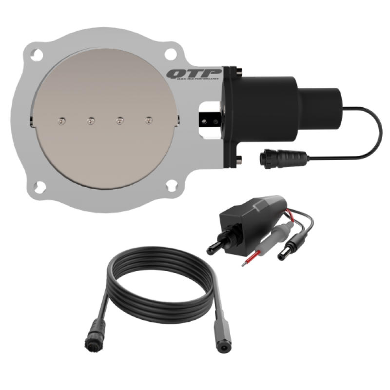 QTP 5in Bolt-On QTEC Electric Cutout Valve - Single QTEC5X QTEC5X User 1