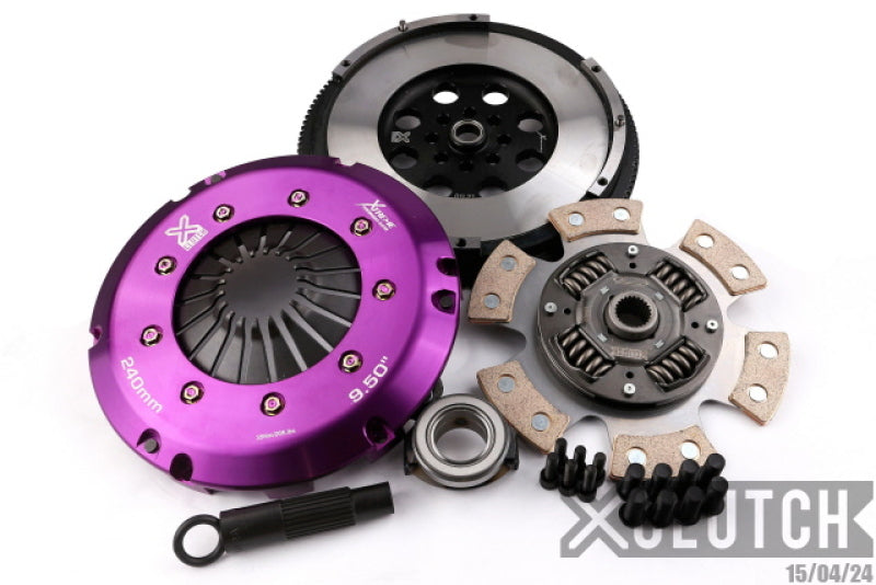 XCLUTCH 17-21 Honda Civic 1.5L Stage 2R Extra HD Sprung Ceramic Clutch Kit XKHN24538-1R XKHN24538-1R Photo - Primary