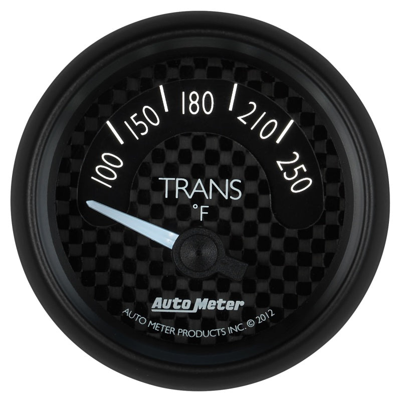Autometer GT Series 52mm Short Sweep Electronic 100-250 Deg F Transmission Temperature 8049 8049 User 4