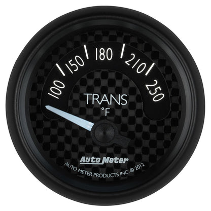 Autometer GT Series 52mm Short Sweep Electronic 100-250 Deg F Transmission Temperature 8049 8049 User 4