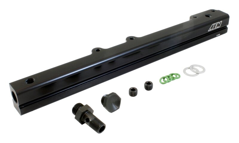 AEM Electronics Fuel Rail Honda D16Y7 D16Y8 25-109BK Photo - Primary