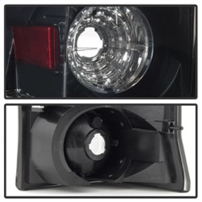 Spyder Cadillac Escalade 02-06 Euro Tail Lights Black Smoke ALT-YD-CE02-BSM 5084378 5084378 Photo - Unmounted