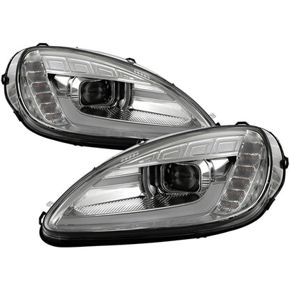 SPYDER Apex Series 05-13 Chevrolet C6 Corvette Hi Powered LED Module Headlights 5087942 5087942 Photo - Primary