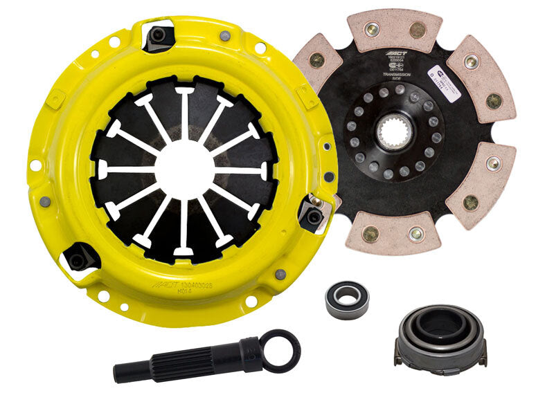 ACT HD Clutch Kit 6 Puck Solid Honda Civic Del Sol S L4 96-97 HC8-HDR6 Photo - Primary
