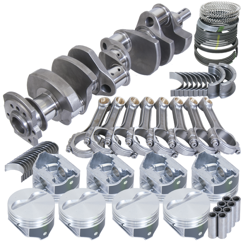 Eagle Chevy 350 2 Pc Seal Balanced Rotating Assembly 3.75in Crank 5.700in I-Beam Rod 4.060in Piston B15454E060 B15454E060 Photo - Primary