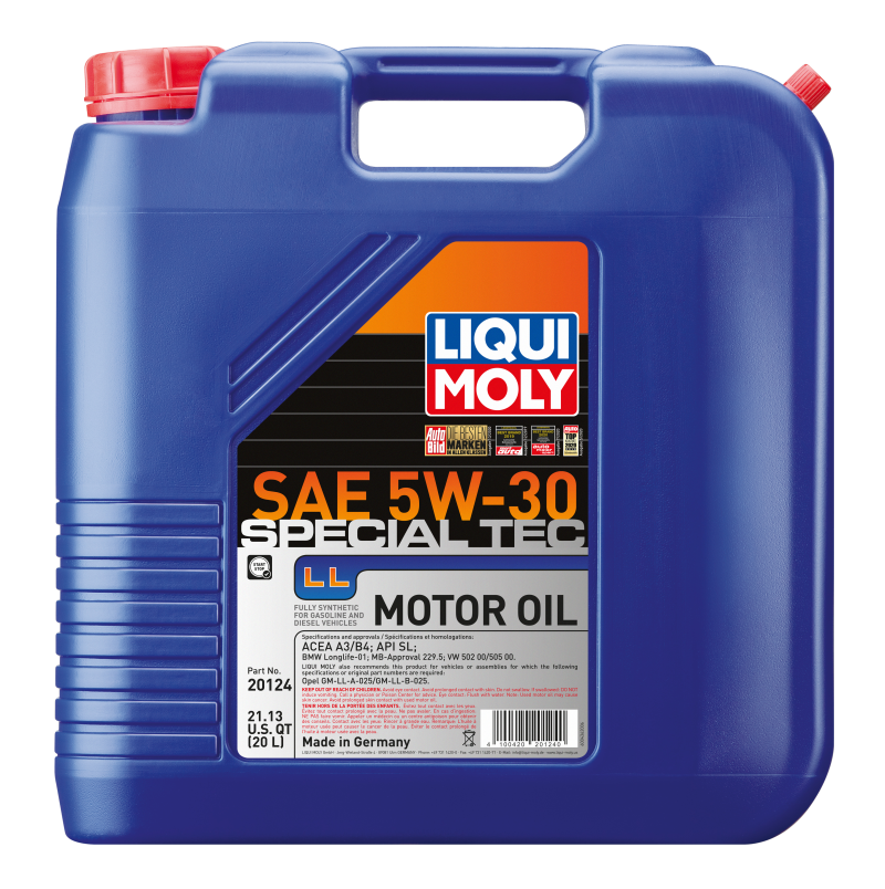 LIQUI MOLY LQM Motor Oil - Special Tec LL Oils & Oil Filters Motor Oils main image