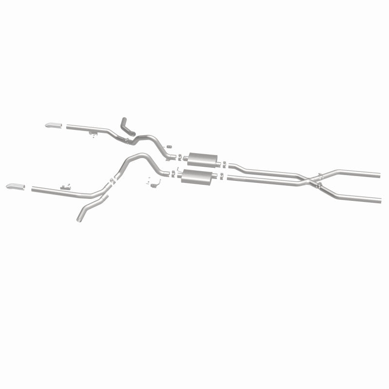 Magnaflow 65-69 Crossmember Back Exhaust System 2.5in 15165 15165 360 Degree Image Set