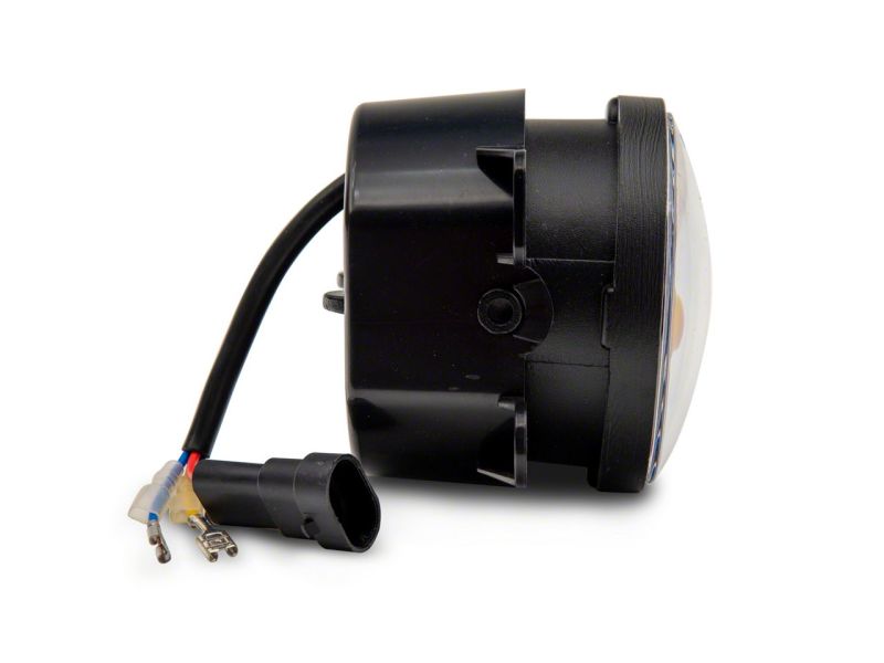 Raxiom 07-18 Jeep Wrangler JK Axial Series 4-In LED Fog Lights w/ Halo J142666 J142666 Photo - Close Up