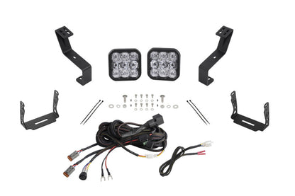 Diode Dynamics SS5 Bumper LED Pod Light Kit for 2019-Present Ram - Pro White Combo DD7615 DD7615 Photo - Primary