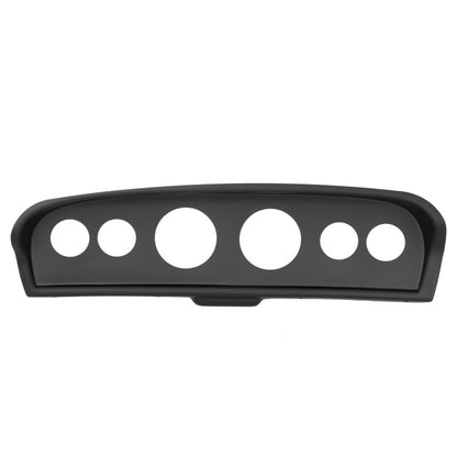 Autometer 61-66 Ford F100 Direct Fit (2 3-3/8in. & 4 2-1/16in.) Gauge Pod - Black Finish 2144 2144 Photo - Primary