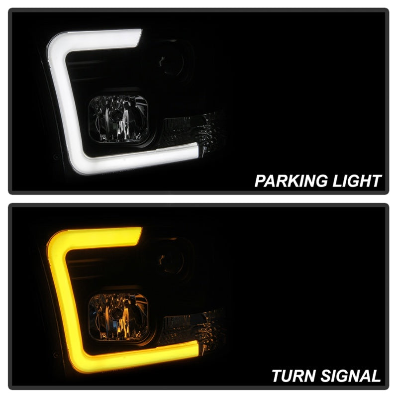 Spyder 09-16 Dodge Ram 1500 Ver 2 Proj Headlight - Light Bar Turn Signal - Blk - PRO-YD-DR09V2-SB-BK 5086266 5086266 Photo - Unmounted