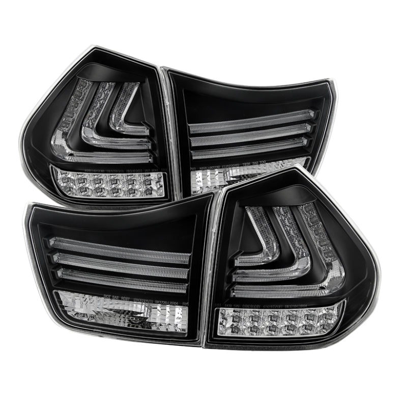 Spyder Lexus RX330/RX350 04-09 LED Tail Lights Black ALT-YD-LRX04-LED-BK 5080837 5080837 Photo - Primary