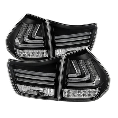 Spyder Lexus RX330/RX350 04-09 LED Tail Lights Black ALT-YD-LRX04-LED-BK 5080837 5080837 Photo - Primary