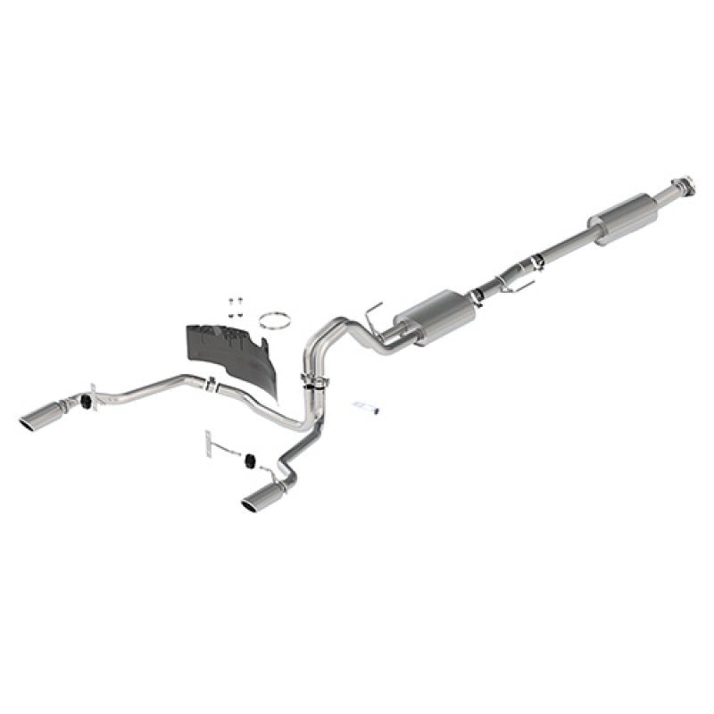 Ford Racing 21-22 F-150 2.7L/3.5L/5.0L Rear Exit Sport Exhaust - Chrome Tips M-5200-FSCR M-5200-FSCR User 1