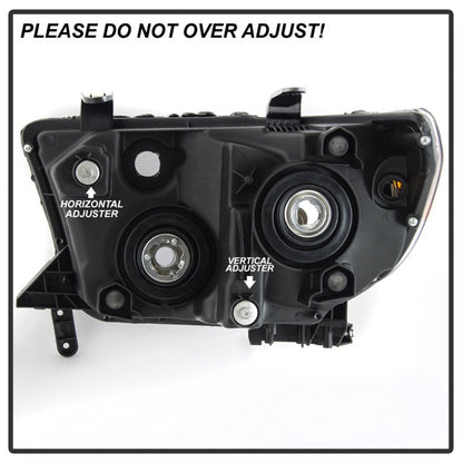 SPYDER xTune 07-13 Toyota Tundra (w/o Headlight Washer) Headlight - OEM Right (HD-JH-TTU07-OE-R) 9042270 9042270 Photo - Unmounted