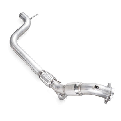 Stainless Works 2015-16 Mustang Downpipe 3in High-Flow Cats M15EDPCATSW M15EDPCATSW Photo - Primary