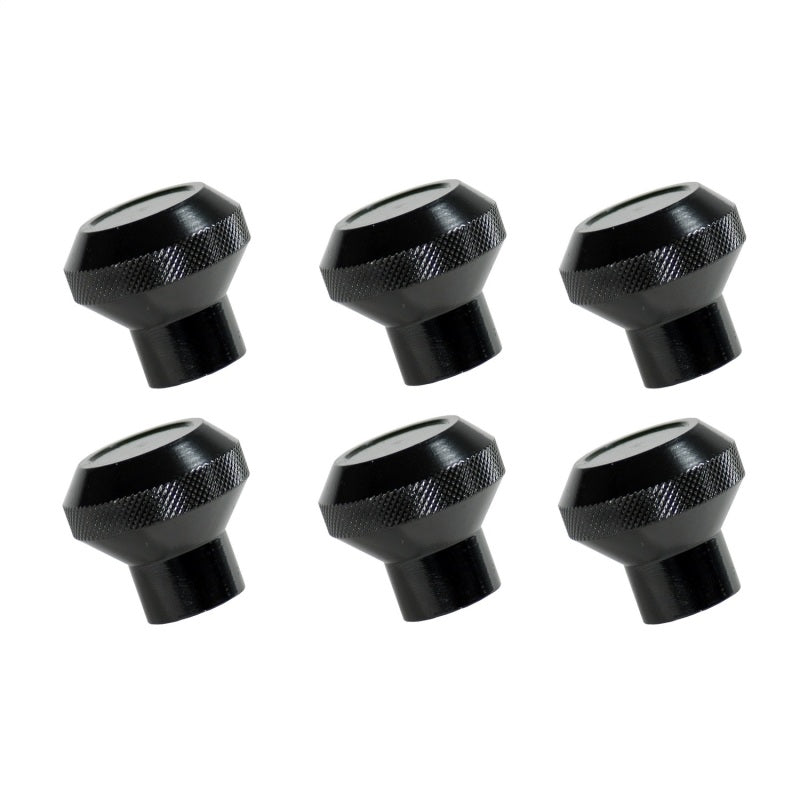 Rugged Ridge 76-86 Jeep CJ Black Billet Stainless Steel Dash Knob Set Billet 11126.02 11126.02 Photo - Primary