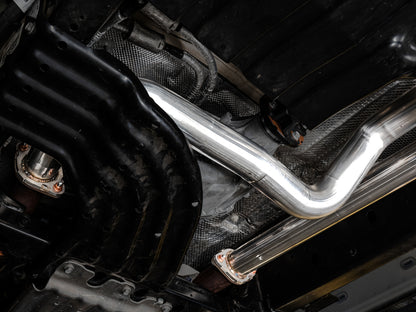 AWE Tuning 2021 RAM 1500 TRX 0FG Cat-Back Exhaust - Chrome Silver Tips 3015-32004 3015-32004 Photo - Mounted