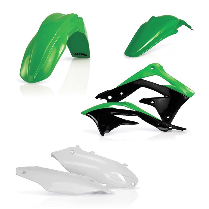 Acerbis 2012 Kawasaki KX450F Plastic Kit - Original 12 2250443593 2250443593 Photo - Primary