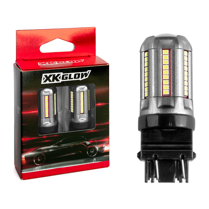 XKGLOW XK Glow 2pc White 3157 Auto Bulb XK3157-W