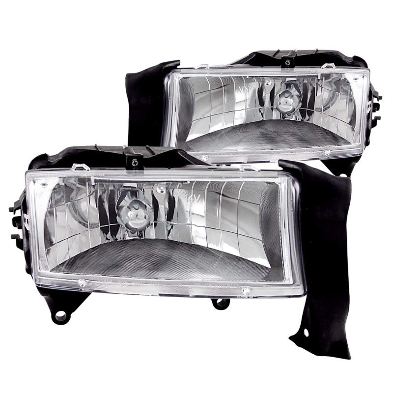 Anzo 1997-2004 Dodge Dakota Crystal Headlights Chrome 111021 Photo - Primary