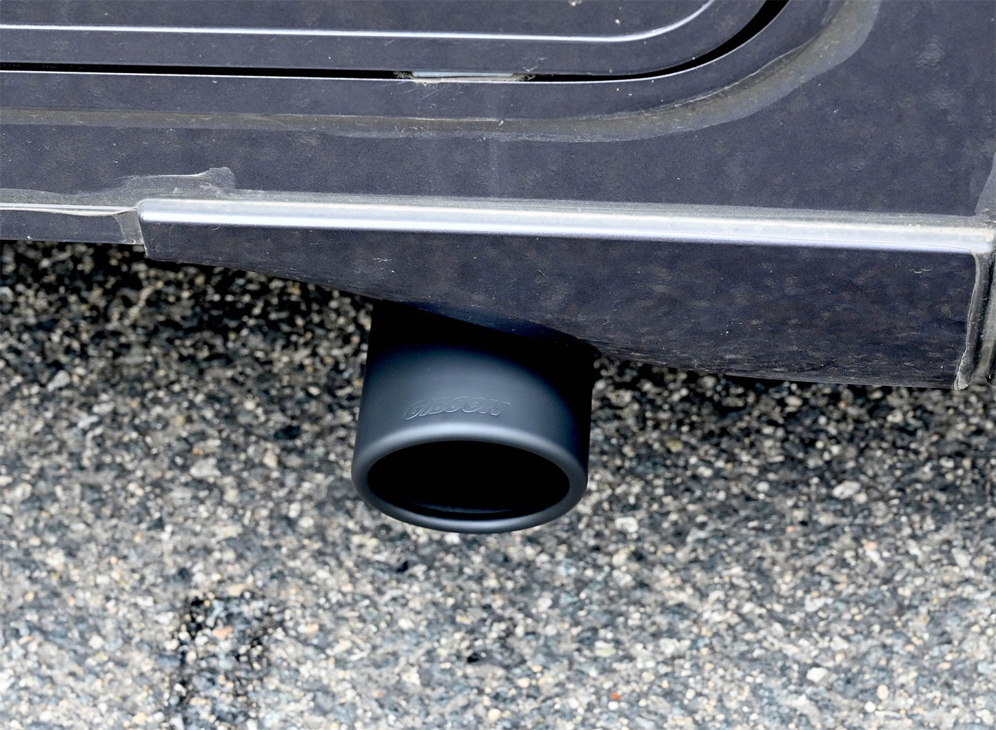 Gibson 16-25 Ford Class A Motorhome/F53 Chassis 6.8L V10 RV Power Cat-Back Exhaust (Black Tip) 956013SB